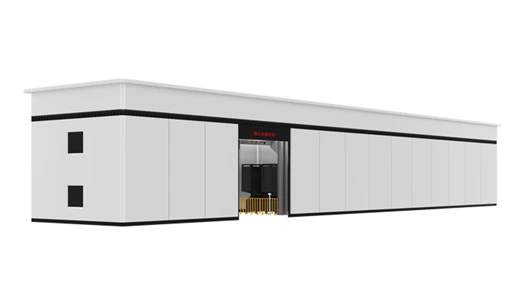 Mine Truck Hoisting-type Charging and Battery Swapping Station