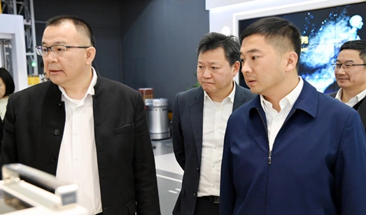 Mr. Li Wenbin, Member of the Standing Committee of Wujiang District Party Committee, Deputy Secretary of the Party Working Committee of Wujiang Development Zone and Deputy Director of the Management Committee, Led a Group to Pay an Investigation Visit to