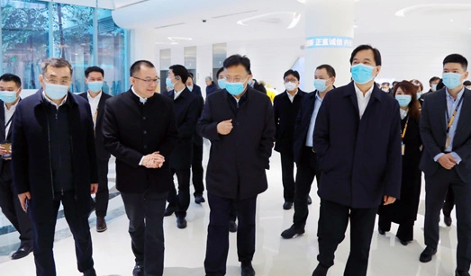 Vice-governor of Jiangsu Province Hu Guangjie and His Delegation Inspected Bozhon