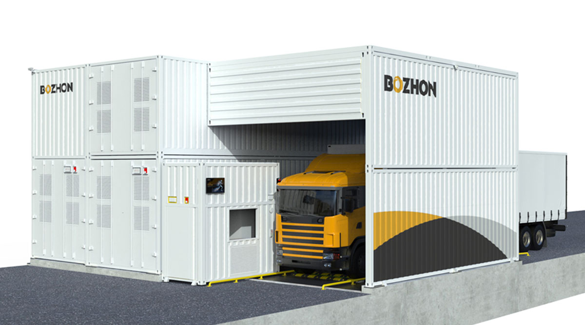 BOZHON Commercial Vehicle Battery Swapping Stations