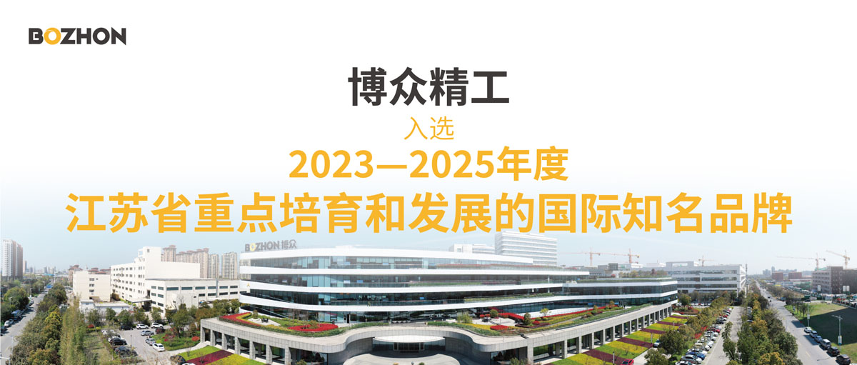 International Key Brands to be Fostered and Developed in Jiangsu Province for 2023-2025