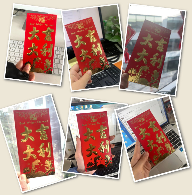 Red envelope.