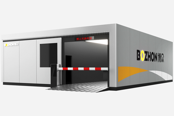 The previous generation of battery swapping stations 