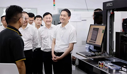 Secretary of Suzhou Municipal Party Committee Liu Xiaotao Visits and Inspects BOZHON Precision Industry Technology Co., Ltd.